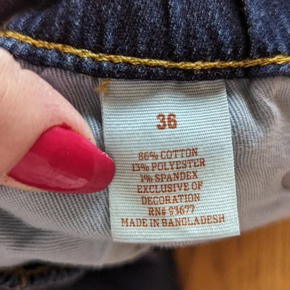 Gently worn Men's Arizona Jeans 👖 - Picture 3 of 6